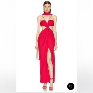 COPY - COPY - Cult Gaia Cody Gown Red